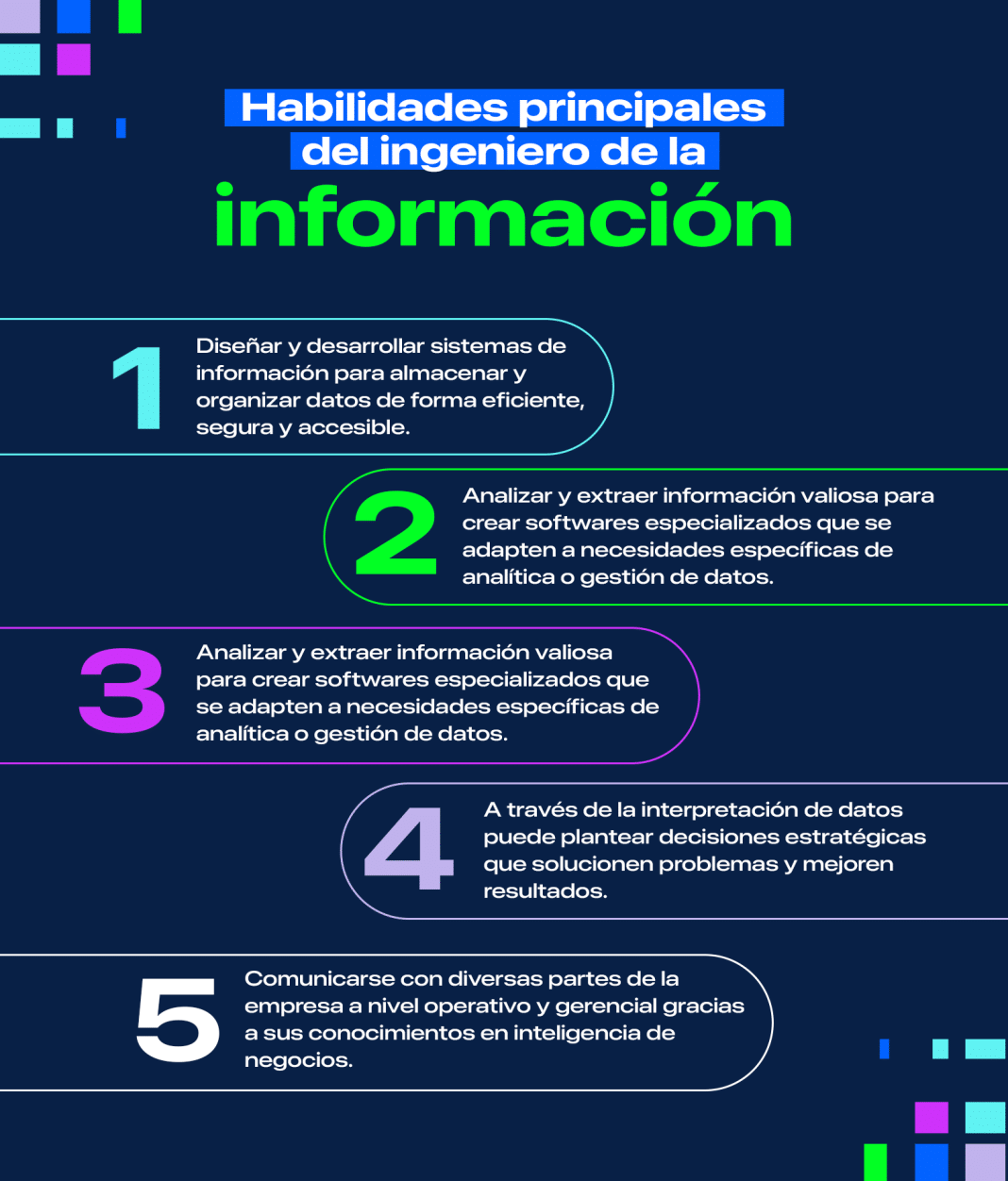Transforma datos en poder y crea valor: Ingeniería de la Información en ...