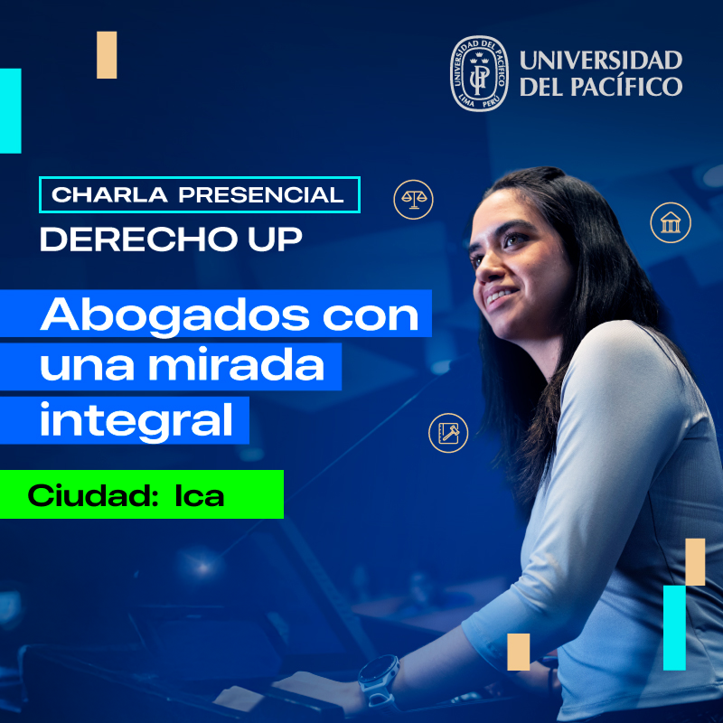 CHARLA PRESENCIAL: «DERECHO UP: ABOGADOS CON UNA MIRADA INTEGRAL» – ICA