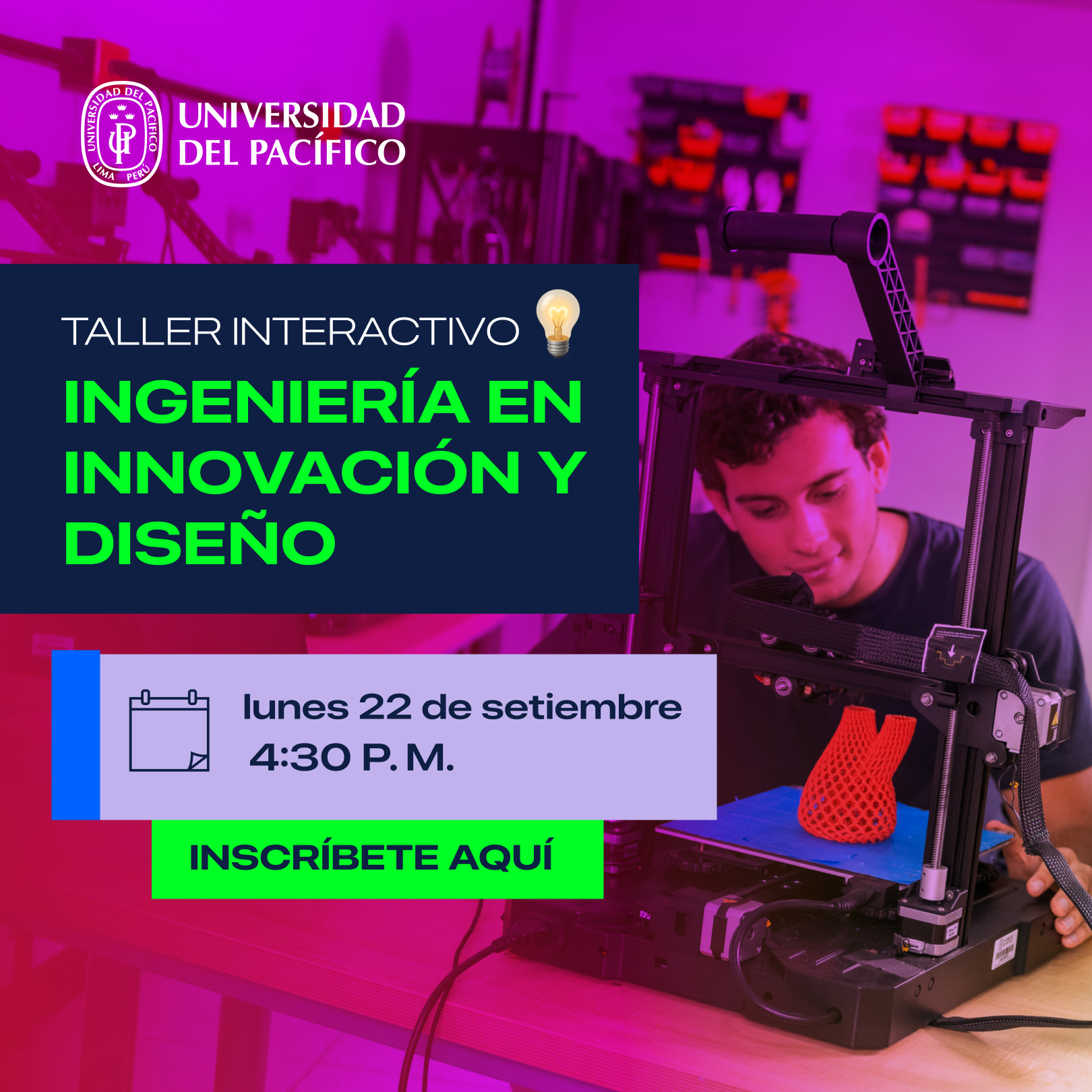 TALLER INTERACTIVO: INGENIERÍA EN INNOVACIÓN Y DISEÑO
