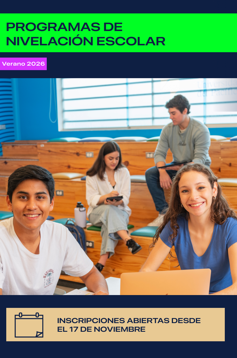 PROGRAMAS DE NIVELACIÓN ESCOLAR VERANO 2026 (Clases: enero – febrero)